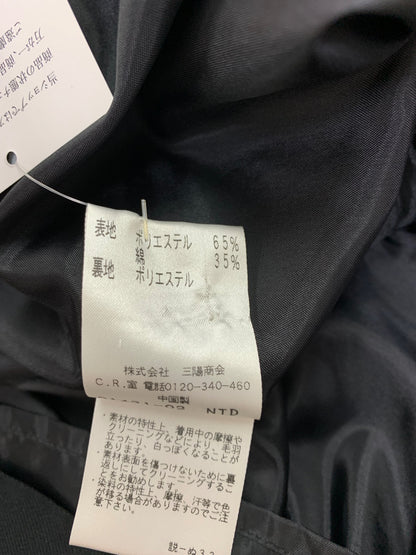 トゥービーシック W5J04-134-09 ワンピース 42 ブラック フリル タックフレア ITZ3DJ4T8CYQ