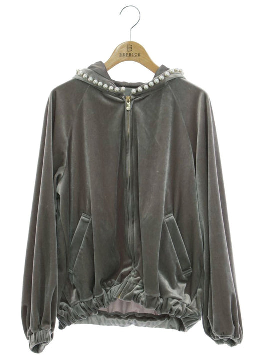 グレースクラス トリアセベロアフーディ 0222351105 36 グレー IT2O552SAPQK