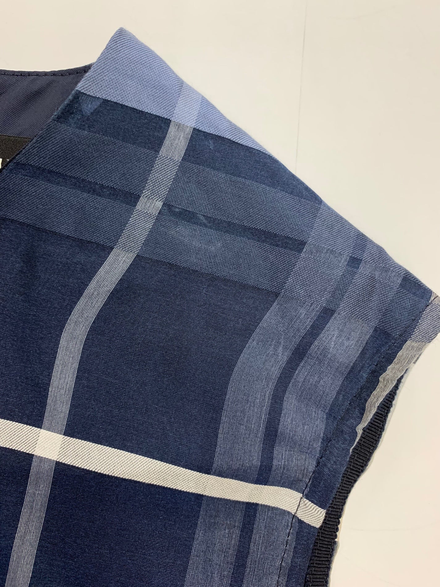 エブール シアーチェックオーガン 3510300513 ワンピース 38 ブルー ITPJTZTCL5BM 【SALE】