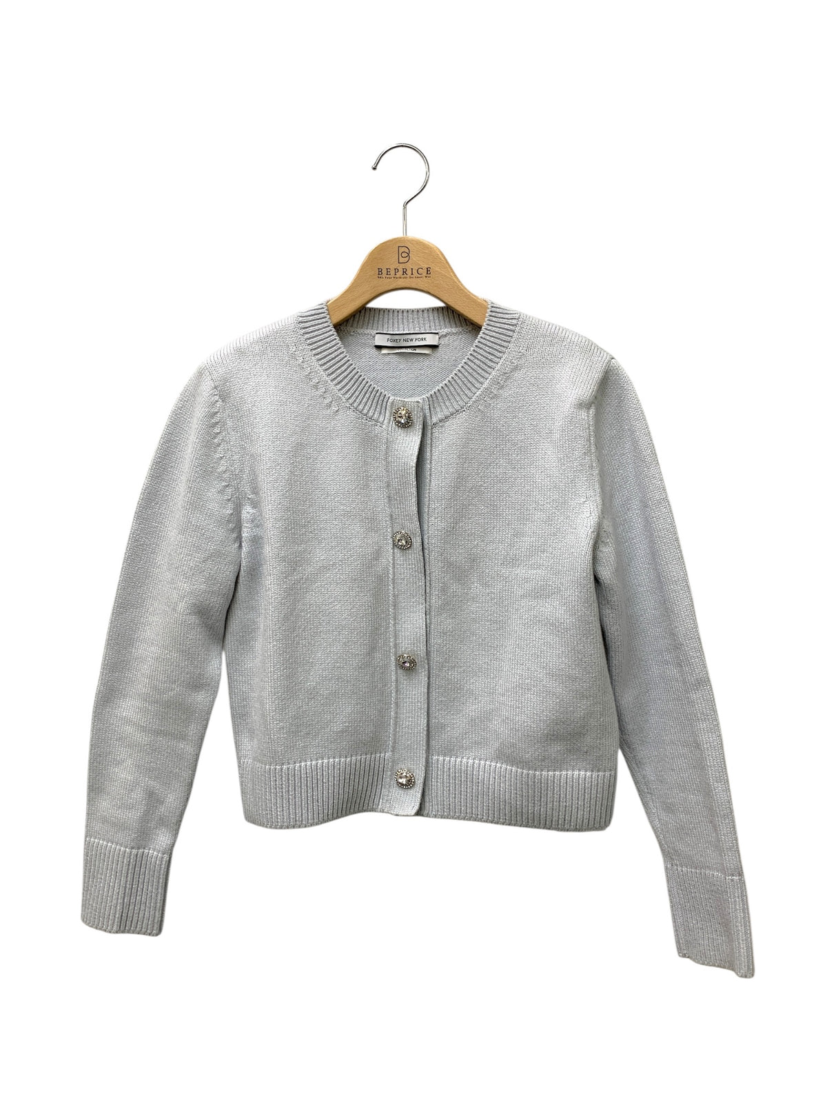 フォクシーニューヨーク collection Cardigan Etoile Brillante 41249 カーディガン 40 ブルー ITJL77H2ONI6