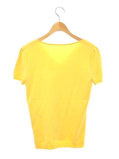 フォクシーブティック Knit Tops KOGAO 38094 ニット 40 イエロー ITMT9C2ONNDW