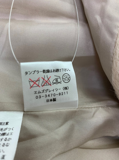 エムズグレイシー 529523 コート 38 ベージュ アルパカコン混 ウール ITPNO19C0EN5