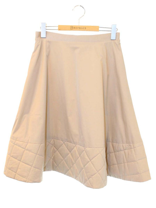 フォクシーニューヨーク collection アークティック 39446 スカート 40 ベージュ キルティング IT2MKMBDKNNK