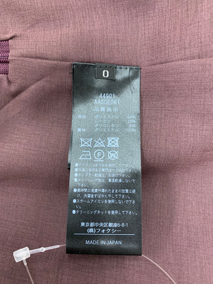 アディアム 44901 スカート 0 ワインレッド タック 台形 ベルト付き ITYC9LI6VWX6