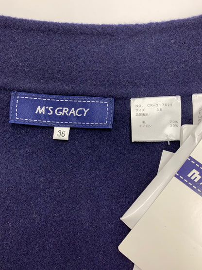 エムズグレイシー リバーシブルフレアースカート  217622  36 ブラウン ITH6S546VA0X