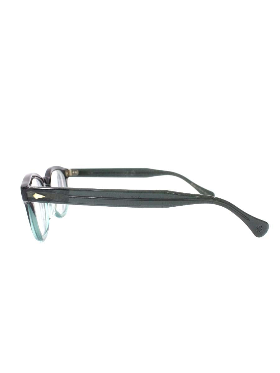 タートオプティカル ARNEL JD-04 メガネ ブラック グリーン セルフレーム フルリム ウェリントン IT814MD9FX28