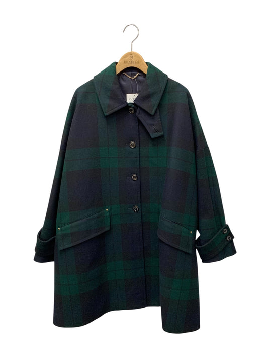 マッキントッシュ HUMBIE ハンビー L212MO1007FSAFB コート 6 グリーン ブルゾン チェック ITBJS2PFG5ES