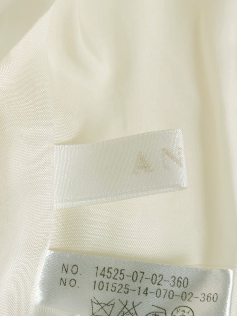 アナイ 14525-07-02-360 ワンピース 36 アイボリー ウール ITXV66I9LYGU