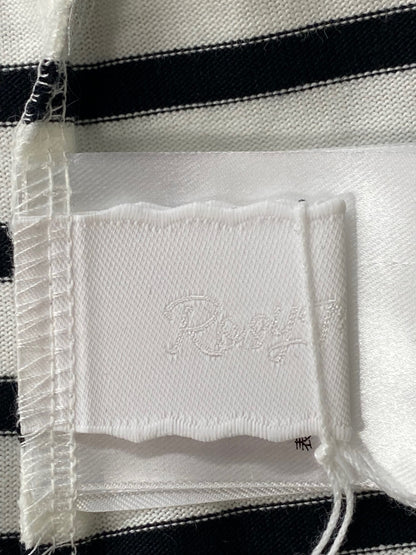 ロージーモンスター fish shell button border tops RMTB-1525S カットソー F ブラック/ホワイト 25ss ITHM44CHYEZS