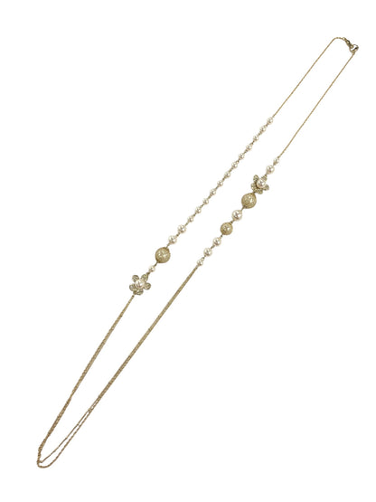 ルネ ネックレス ゴールド パール フラワー ビジュー ITDSAAG3HMW0