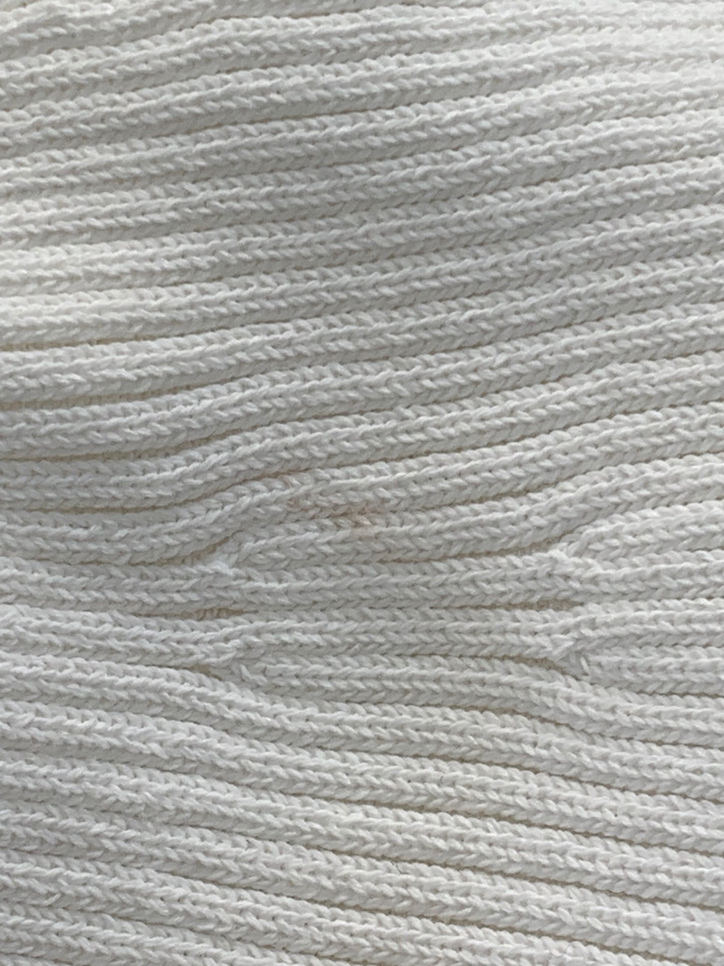 ヨリ コットン刺繍カラーニット YR31-24040SP ニット セーター F ホワイト ITLBVZ9KGZF4