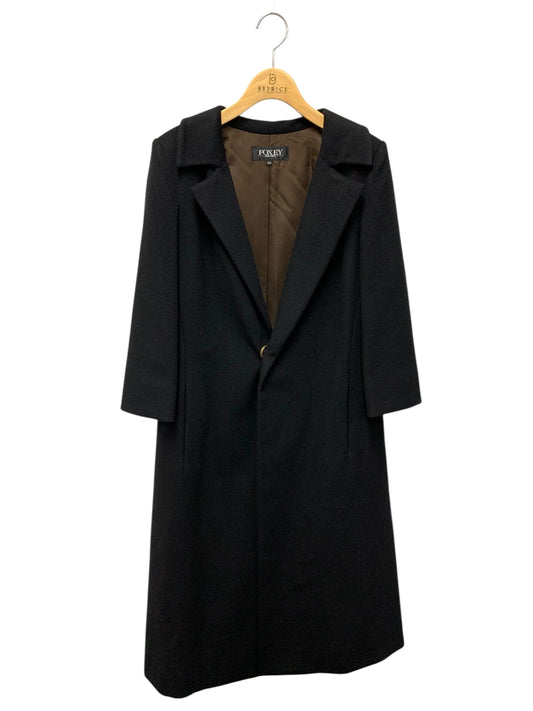 フォクシーブティック ACAE11-01 コート 38 ブラック カシミヤ SP品 ITO6NVNQL4QY