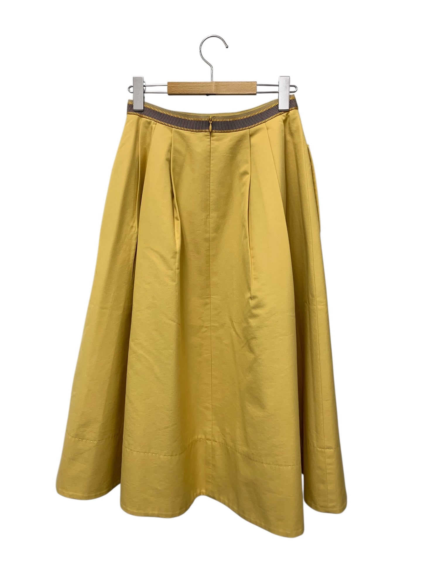 フォクシーブティック Skirt Le Havre 42116 スカート 38 イエロー ITYC9JWG06RC