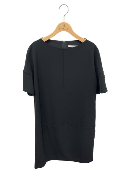 フォクシーニューヨーク Strech Suiting Shift Dress 36603 ワンピース 38 ブラック ITF7AEQ4XDSG