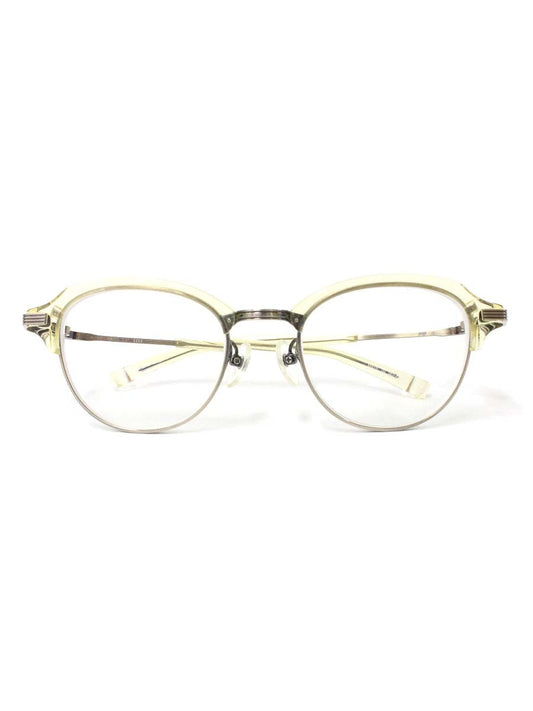 フォーナインズ M-162 眼鏡 クリア/ゴールド チタンフレーム フルリム ミックスサーモント ITKAYUGNUIT4