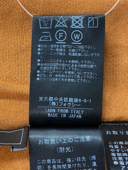 フォクシーブティック カーディガン アッパースタンダード 36823 40 オレンジブラウン ITQ68DTNZDGO