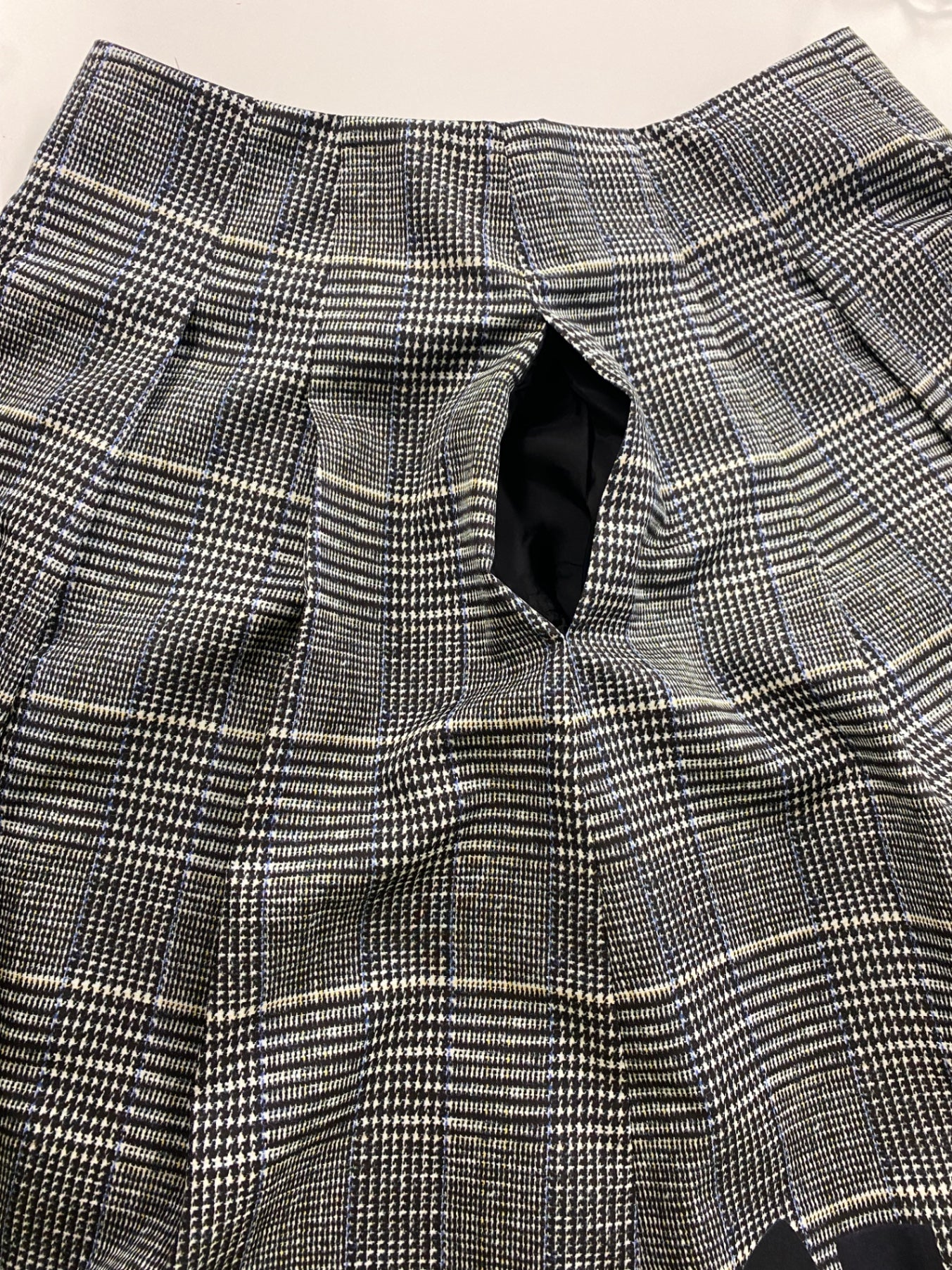 エムズグレイシー British Check Skirt 817517 スカート 40 グレー/ブラック IT1NGTYD5LNQ