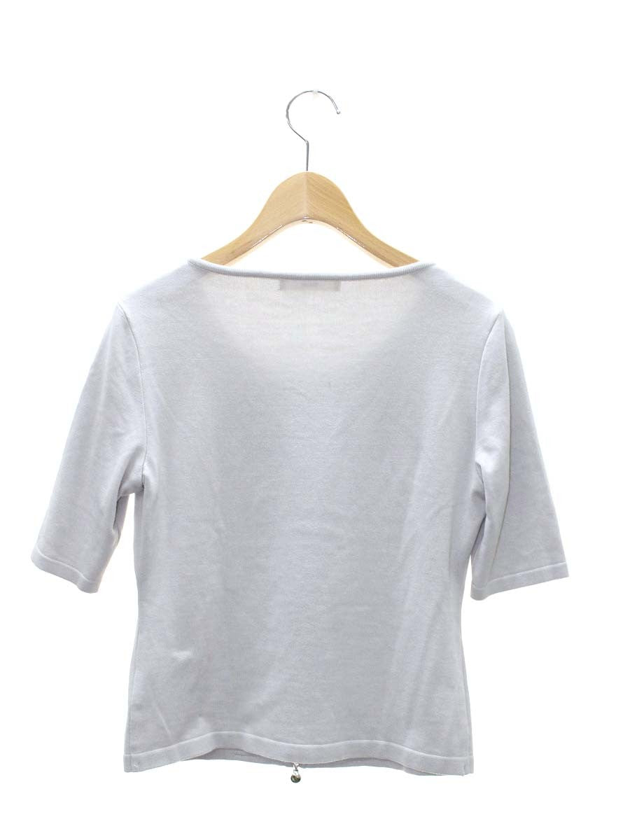 ルネ 6822450 カーディガン 34 グレー レース パールストーン Wジップ IT52RLYKSX4I