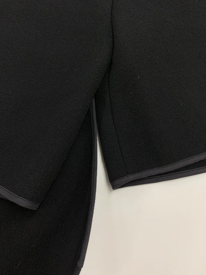 クロエ 18SMA71 ポンチョ 34 ブラック アシンメトリー ハイネック ITGY7ORP1O9V