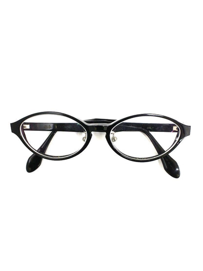 杉本圭(スギモトケイ) KS-97 メガネ ブラック セルフレーム フルリム オーバル（楕円） IT1AV0UMZPGW 【SALE】