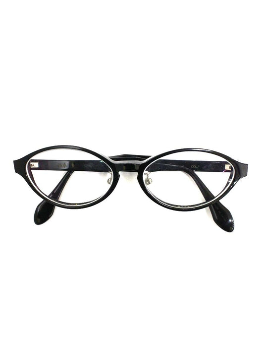 杉本圭(スギモトケイ) KS-97 メガネ ブラック セルフレーム フルリム オーバル（楕円） IT1AV0UMZPGW 【SALE】