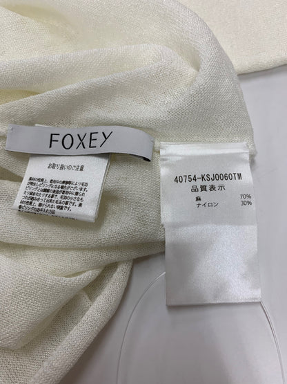 フォクシーブティック Cardigan Half Moon 40754 カーディガン F ホワイト IT4T329U5W98