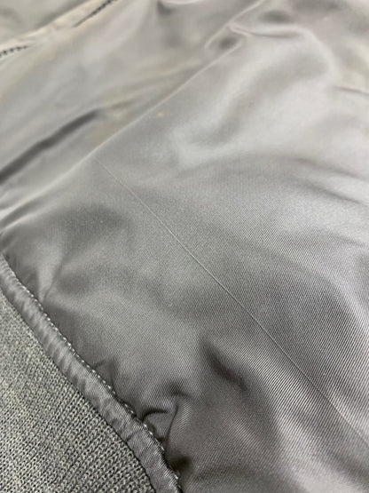 アヴィレックス ブルゾン M カーキグリーン レザージップ ITN5QXLA3LL0