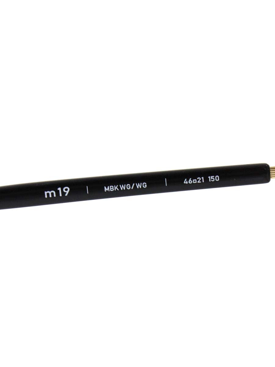 イーファイブアイヴァン m19 メガネ ブラック/ゴールド ボストン MBKWG/WG IT9JF3P4ZJU8