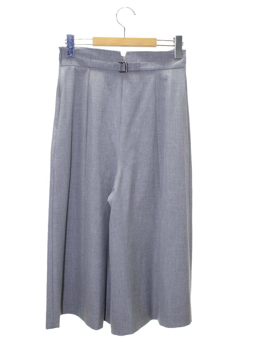 ルネ 5135020 スラックス 36 グレー クロップド ワイド IT65Q264U3US