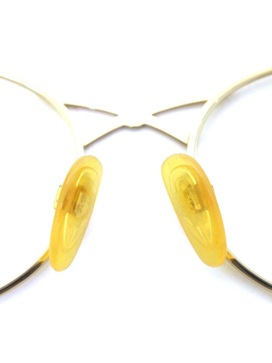 カザール MOD253 メガネ ゴールド メタルフレーム オーバル IT5D3YMCRLOO 【SALE】