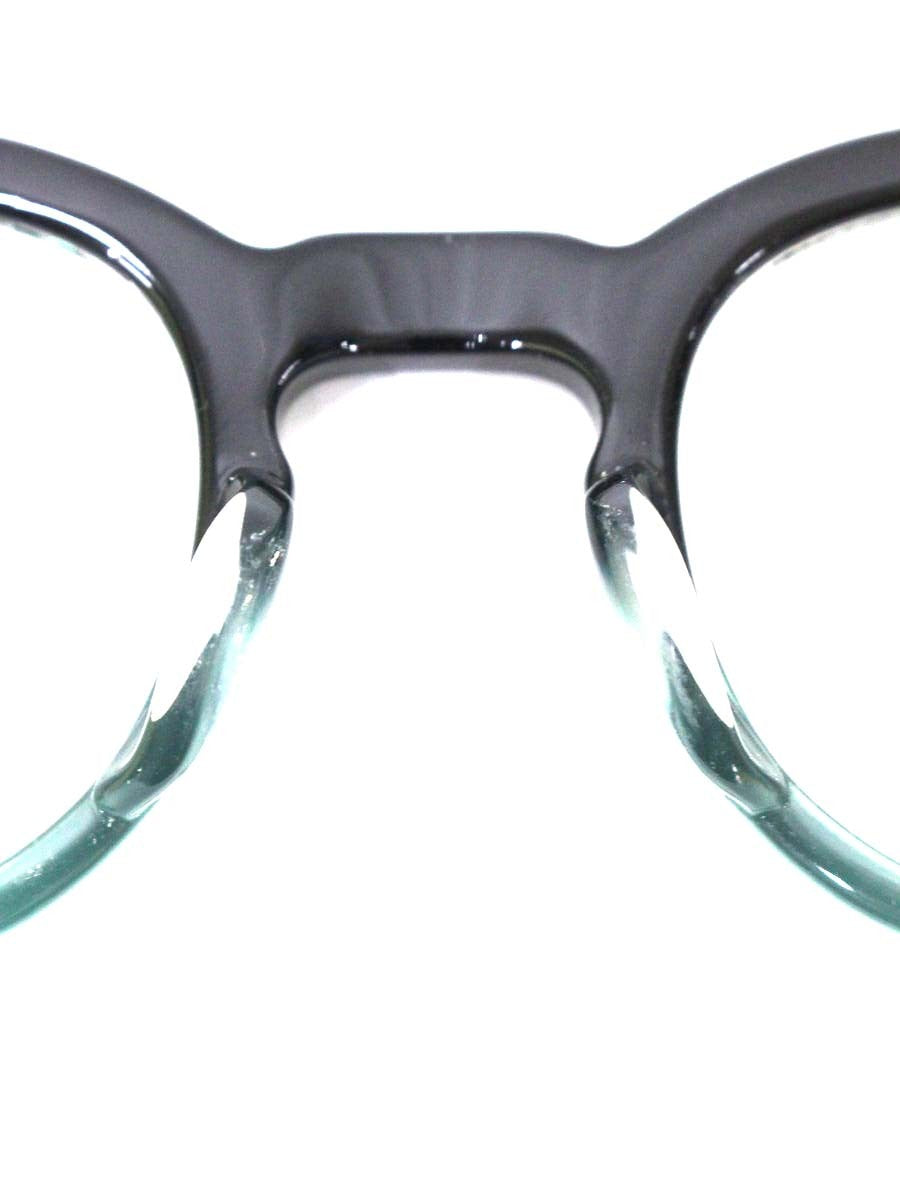 タートオプティカル ARNEL JD-04 メガネ ブラック グリーン セルフレーム フルリム ウェリントン IT814MD9FX28