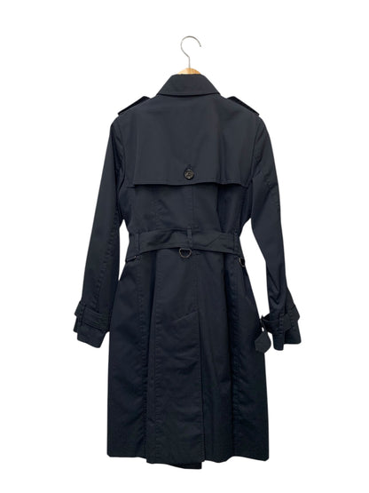 バーバリーロンドン B1A05-320-28 トレンチコート 38 ブラック ノバチェック IT2O6O20BM5Y