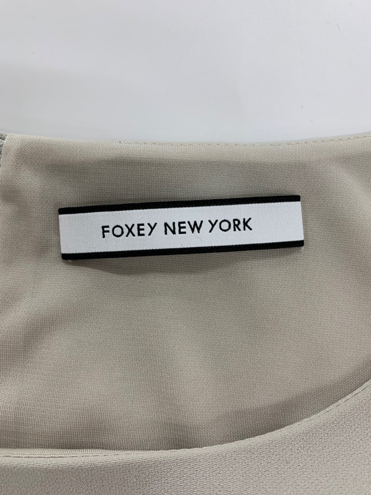でのお買い物をお楽しみください FOXEY NY 38 グレーベージュ