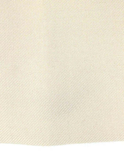 エムズグレイシー 0165 テーパードパンツ 38 ベージュ パール センタープレス IT0D3IJCIG36