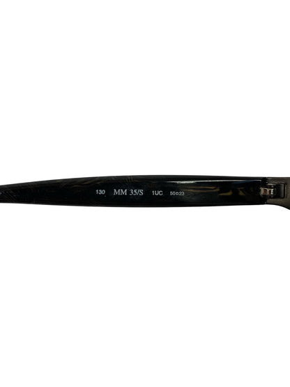 マックスマーラ MM35/S サングラス メタルグレー オーバル IT23M31W1FC0