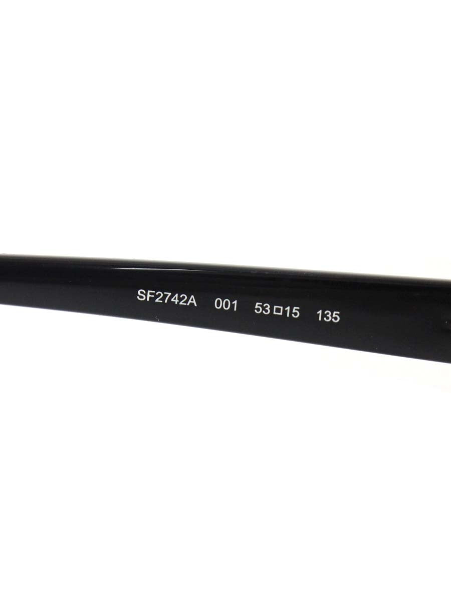 フェラガモ SF2742A メガネ 眼鏡 ブラック ガンチーニ オーバル フルリム セルフレーム ITS6A8EOOUZC 【SALE】