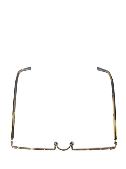 金子眼鏡 KV-150 メガネ ブラウン IPBR  コンビフレーム ラウンド ITSVSETJYLJC