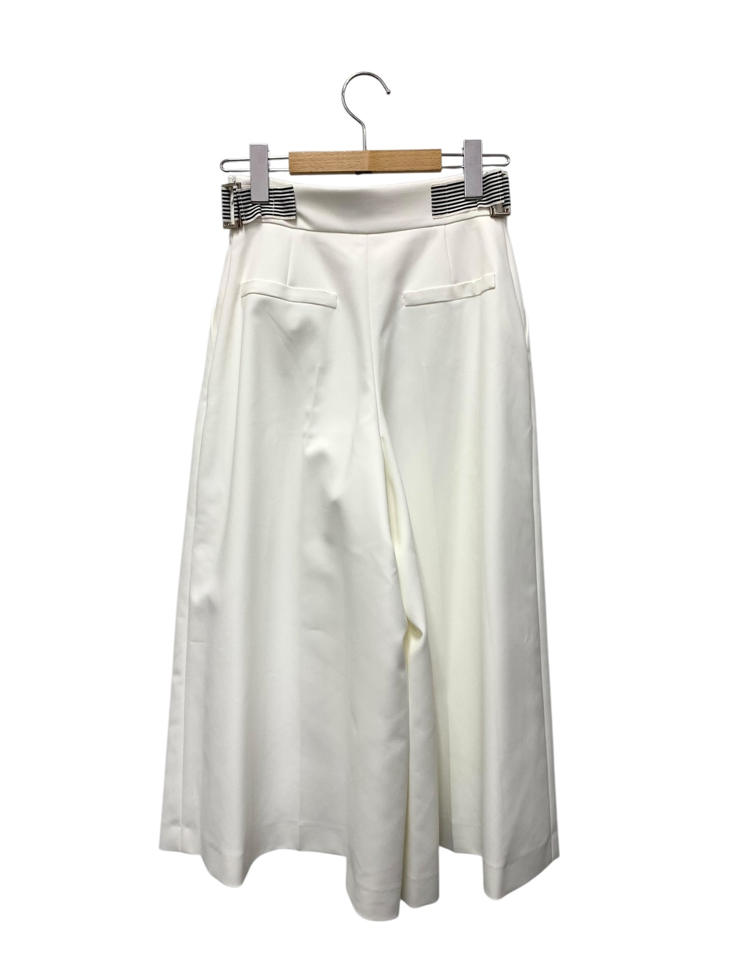 フォクシーニューヨーク French Stripe 41058 パンツ 38 ホワイト ITMVP8O7256V