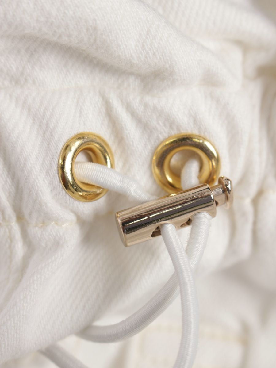 グレースクラス ドロストセミワイド 02222 11092-00 パンツ 36 ホワイト ギャザー IT0V3EQVN1YW