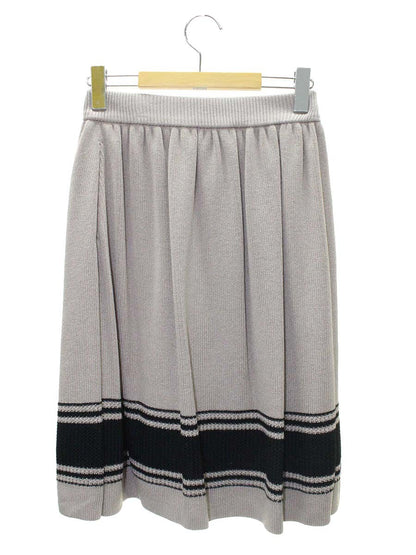 ルネ 6932527 スカート 36 ベージュ ニット ギャザー ITFEQRKH4RBC