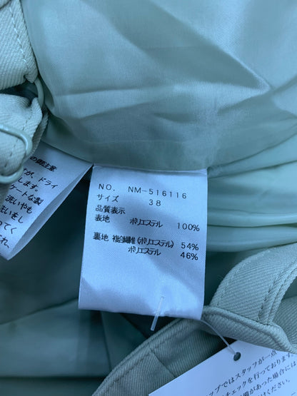 エムズグレイシー リボン付きサロペット 516116 パンツ 38 グリーン IT2TSZ91TA3E 【SALE】