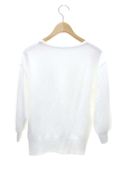 フォクシーブティック Knit Tops Balloon 41847 ニット セーター 38 ホワイト IT60HM7MQPYK