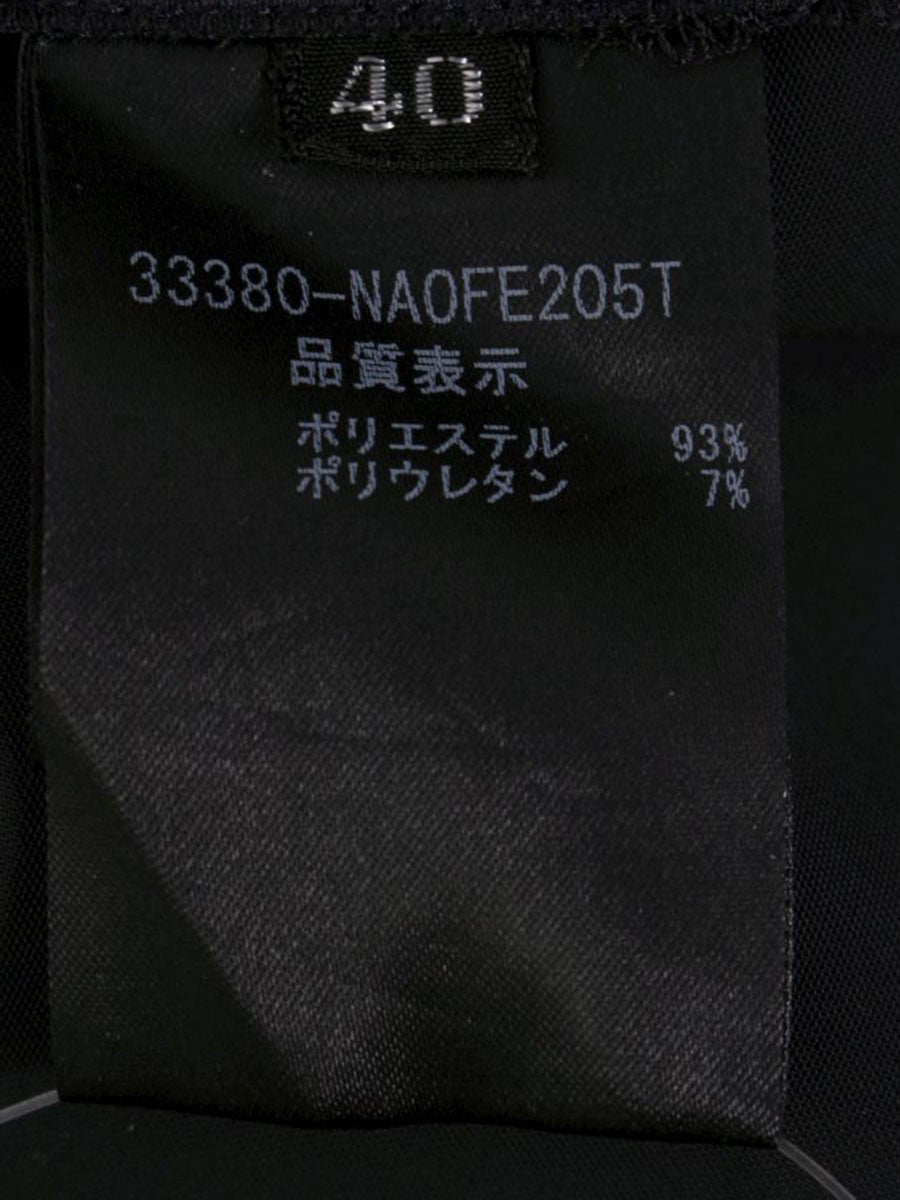フォクシーニューヨーク ワンピース フィット＆フレアー 33380 ワンピース 40 ネイビー フロントジップ ITA33JN1JCMC