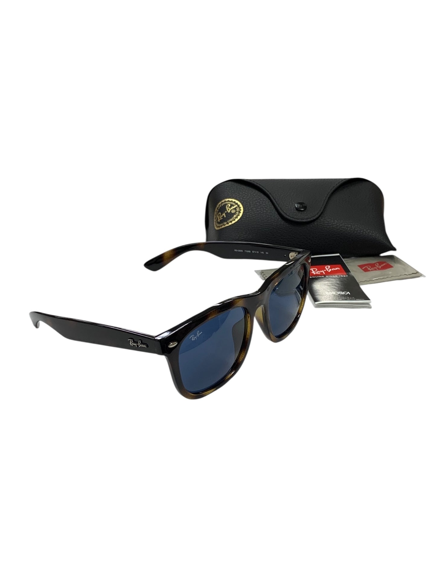 レイバン RB4260D サングラス ブラウン ローブリッジフォット セルフレーム フルリム ウェリントン ITT99JRS0RZW