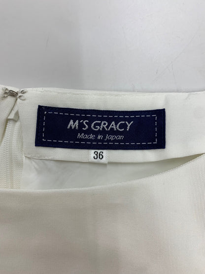 エムズグレイシー Flower pattern Embroidery Dress 911307 ワンピース 36 ホワイト ITZUPT8UKNY0