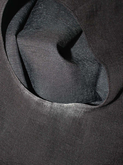 ルネ 5426970 ワンピース 36 ブラック フリル フレア ITG2SUQ4CC2A