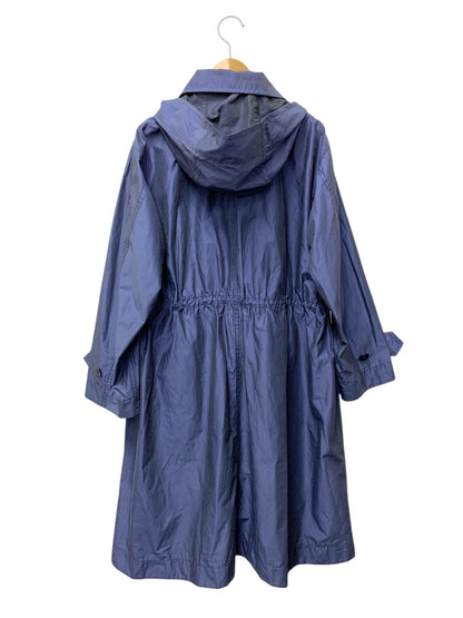 イッセイミヤケ シャンブレー テック コート M13FA048 2 ネイビー 形状記憶素材 撥水加工 ‘21AW IT3ZFZJ6SXAS 【SALE】