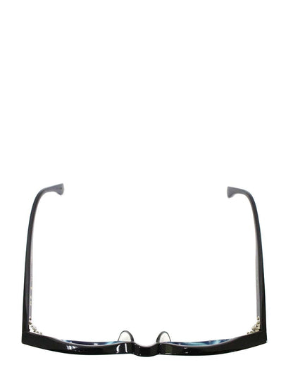 杉本圭(スギモトケイ) KS-130 メガネ ブラック/ブルーササ セルフレーム フルリム ウェリントン ITKOTEUDSGUM