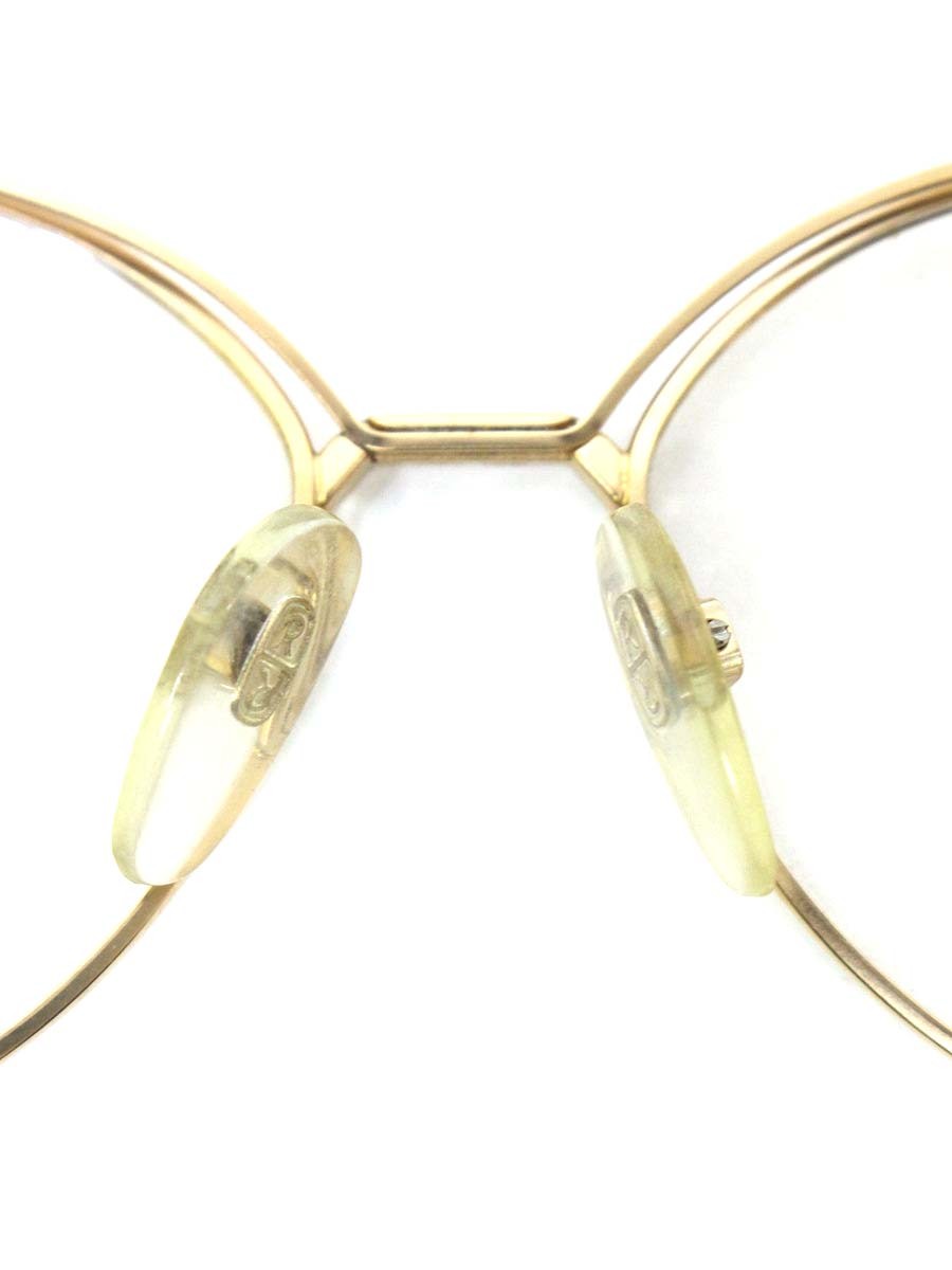 ローデンストック Exclusiv 618 メガネ ゴールド メタルフレーム ボストン ITZV3H09PQ44 【SALE】