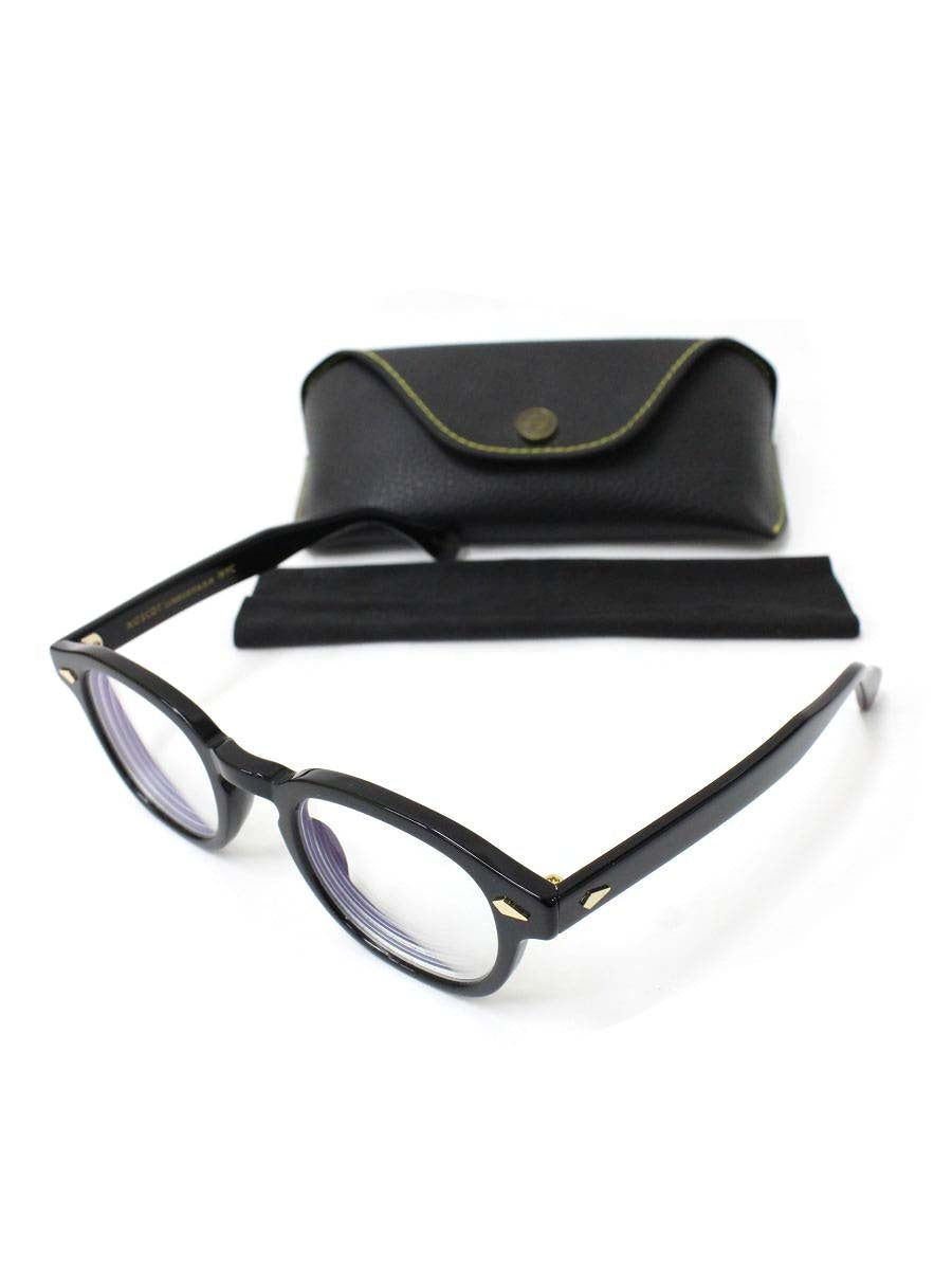 モスコット LEMTOSH メガネ ブラック セルフレーム フルリム ウェリントン ITJGJ61TCK52